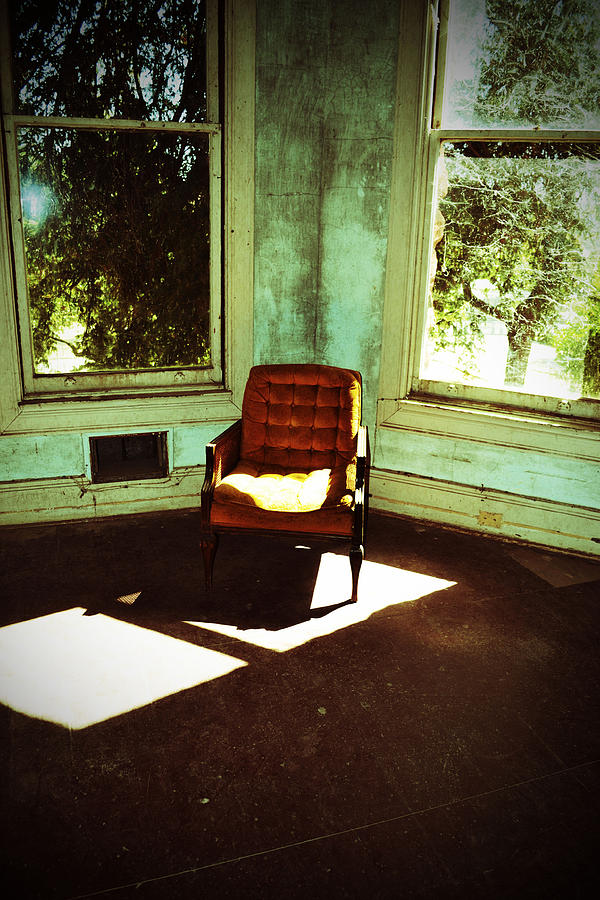 Haunted Tower Abandoned Chair Photograph