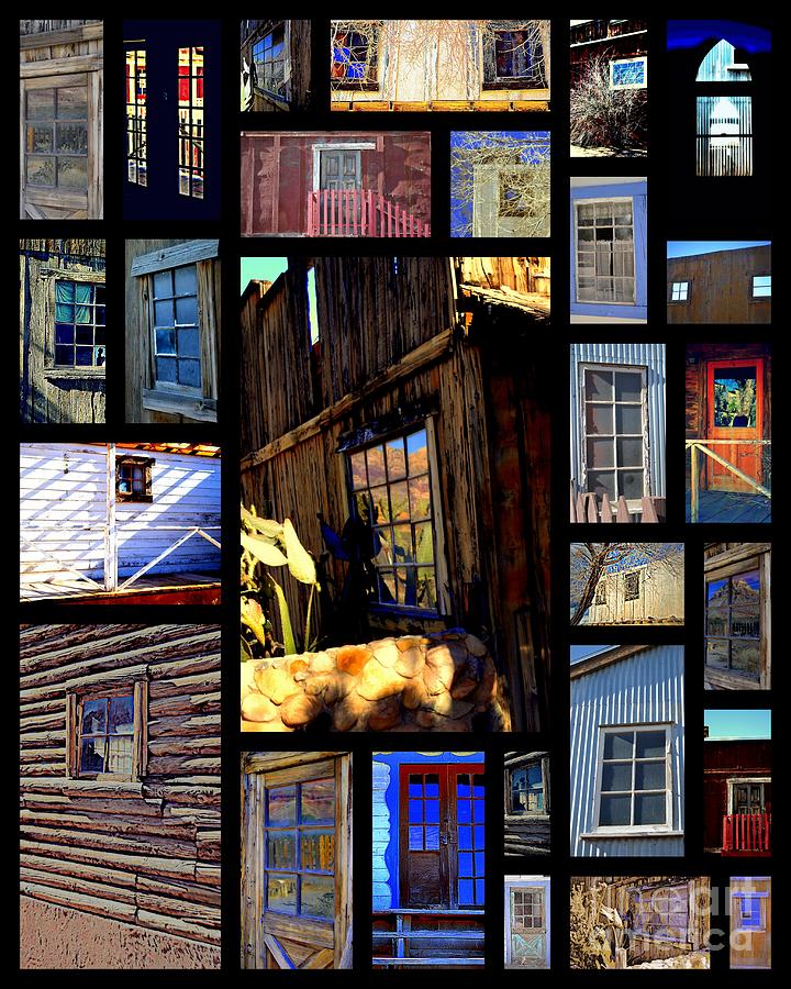 Haunted Wild West Doors And Windows Photograph by Diane montana Jansson