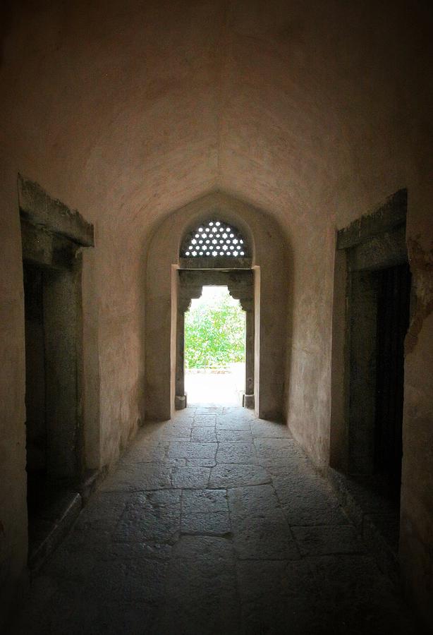 Hauz Khas Doorway Photograph by Dave Hall