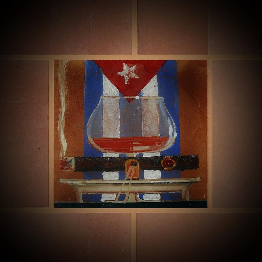 Havana 2 Painting by Andrew Drozdowicz