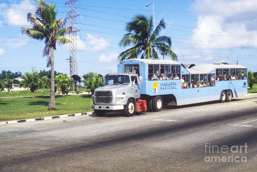 Havana City Transportation Photograph by Bob Phillips