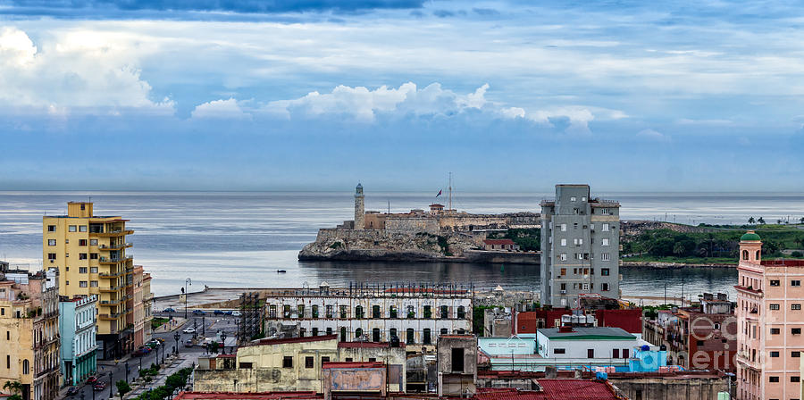 Havana harbor Cuba Panorama Photograph by Frank Bach - Fine Art America