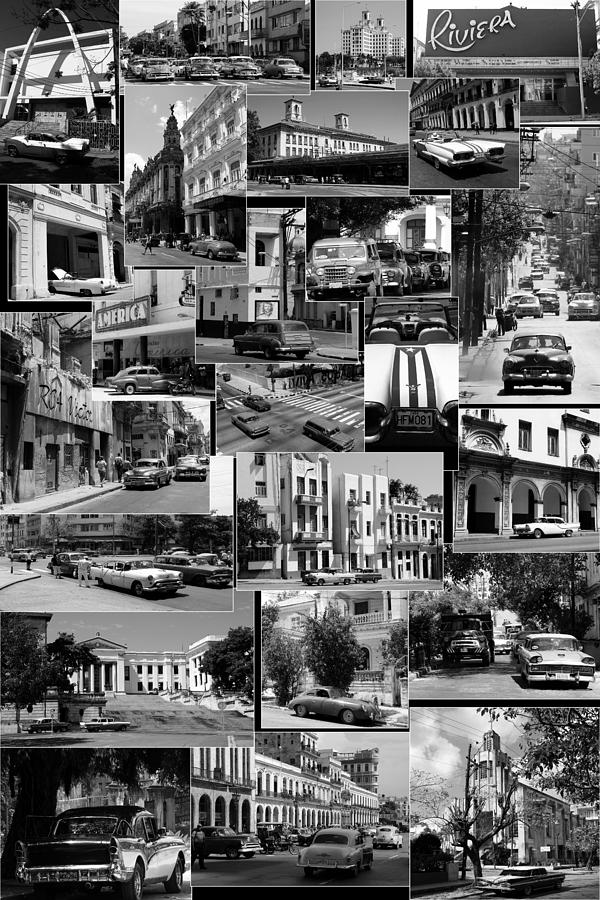 Havana Montage 2 Photograph by Andrew Fare