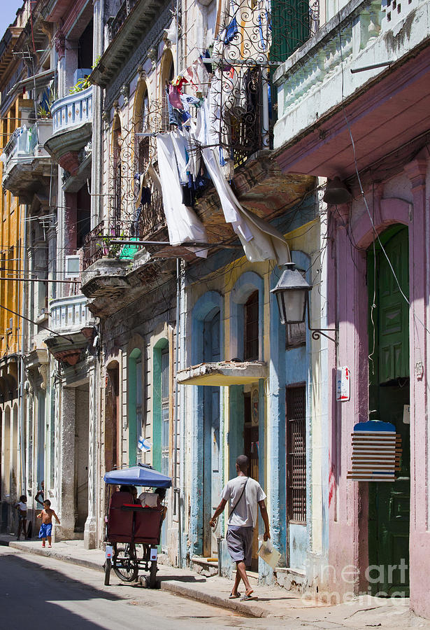 Havana Street Photograph by Chris Dutton