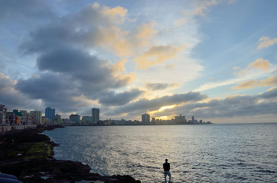 Havana Sunset Photograph by Steven Richman