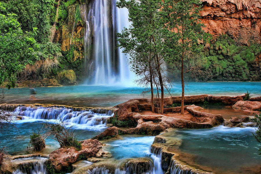 Havasupai falls Photograph by Ignacio Alvarado - Fine Art America