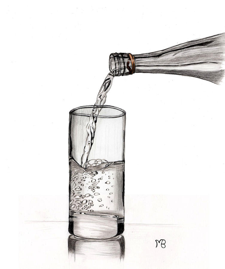 Have A Drink Drawing by Martin Barber