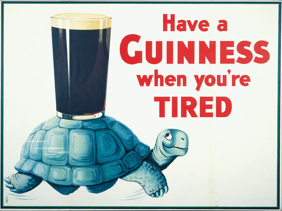 Beer Digital Art - Have a Guinness When Youre Tired by Georgia Clare
