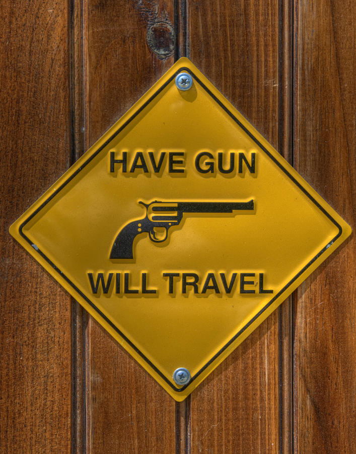 Have Gun will Travel Photograph by Roni Chastain