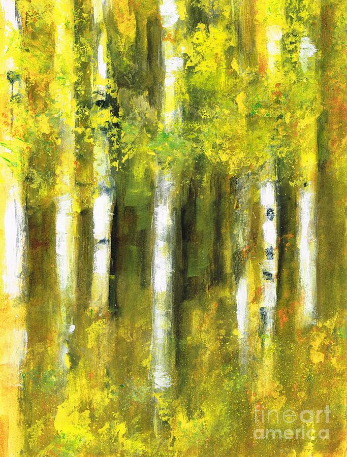 Have You Seen The Aspen Painting by Frances Marino