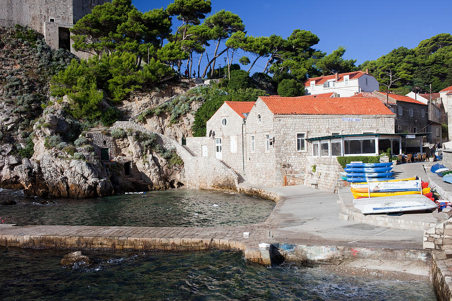 Haven in Dubrovnik Photograph by Artur Bogacki