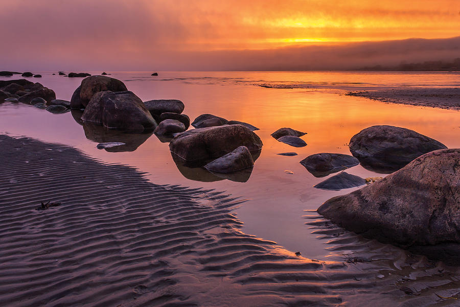 Haverdal Beach Sunset Photograph by Kenneth Forland | Fine Art America