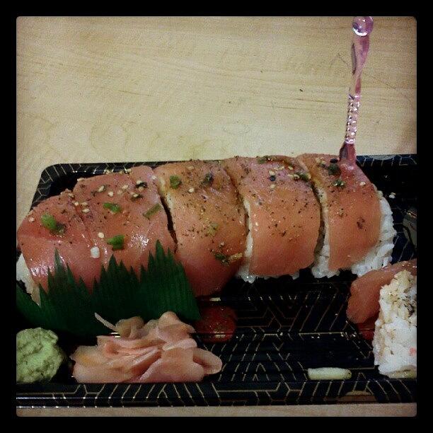 Havinn Sushi Tonight, Yumm. :3 Photograph by Yashema Ranger