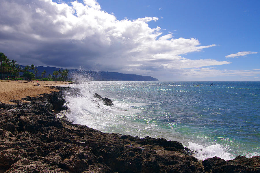 Beach Photograph - Hawaii by John Dauer