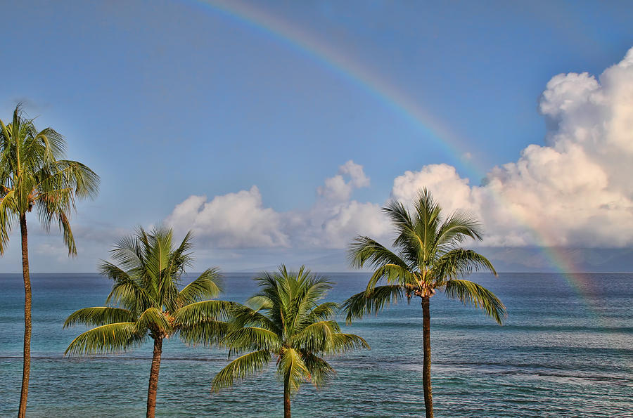 Hawaii Rainbow Photograph by Peggy Collins