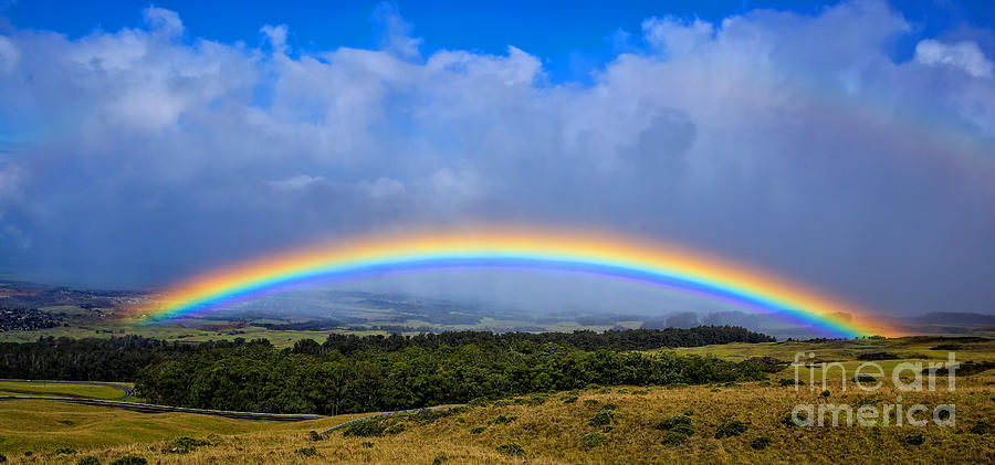 Hawaii the Rainbow State Photograph by Edward Fielding