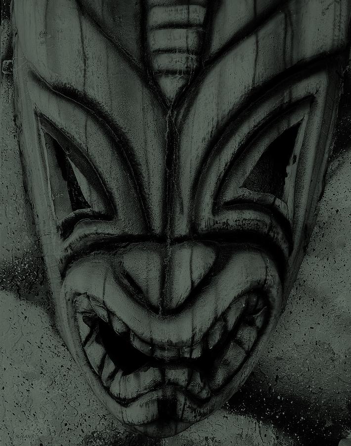 Hawaiian Charcoal Mask Photograph