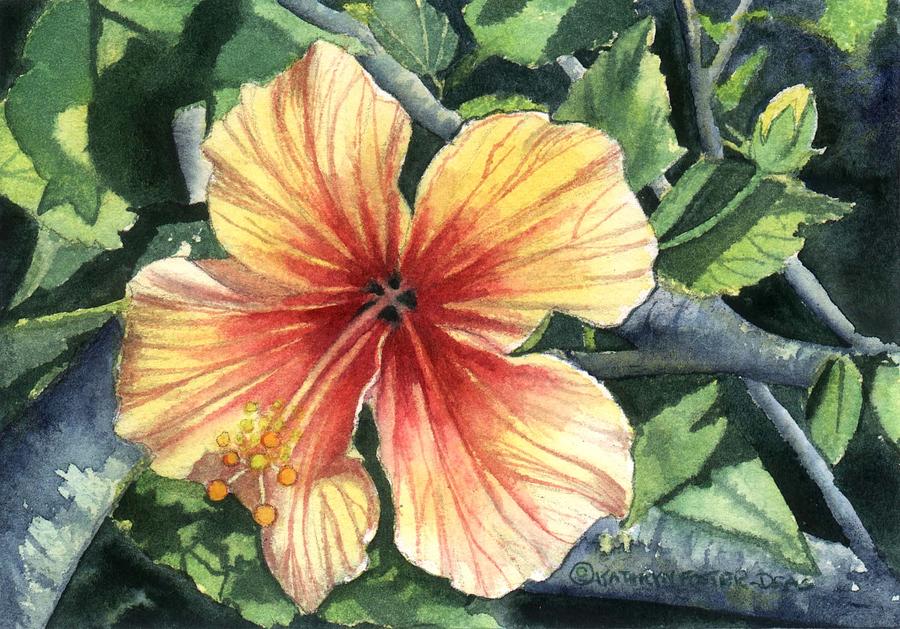 Hawaiian Gold Painting by Kathryn Foster - Fine Art America