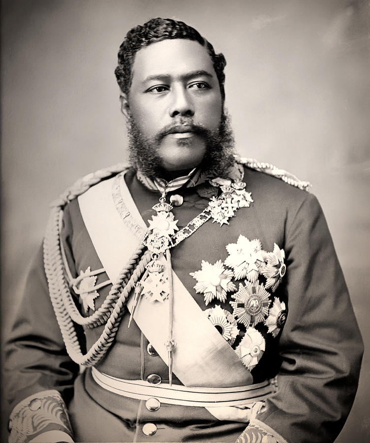 King Photograph - Hawaiian King David Kalakaua 1882 by Mountain Dreams King Photograph - Hawaiian King David Kalakaua 1882 by Mountain Dreams
