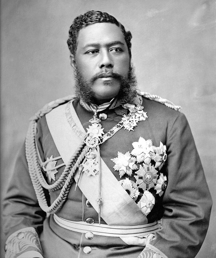 Hawaiian King David Kalakaua Photograph by Underwood Archives