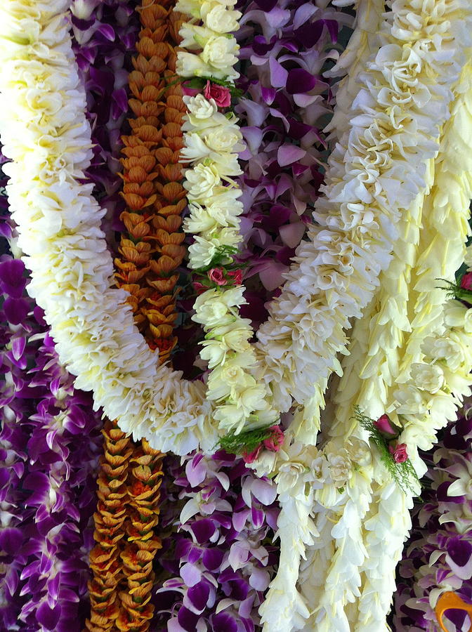 Hawaiian Leis Photograph by Angela Bushman