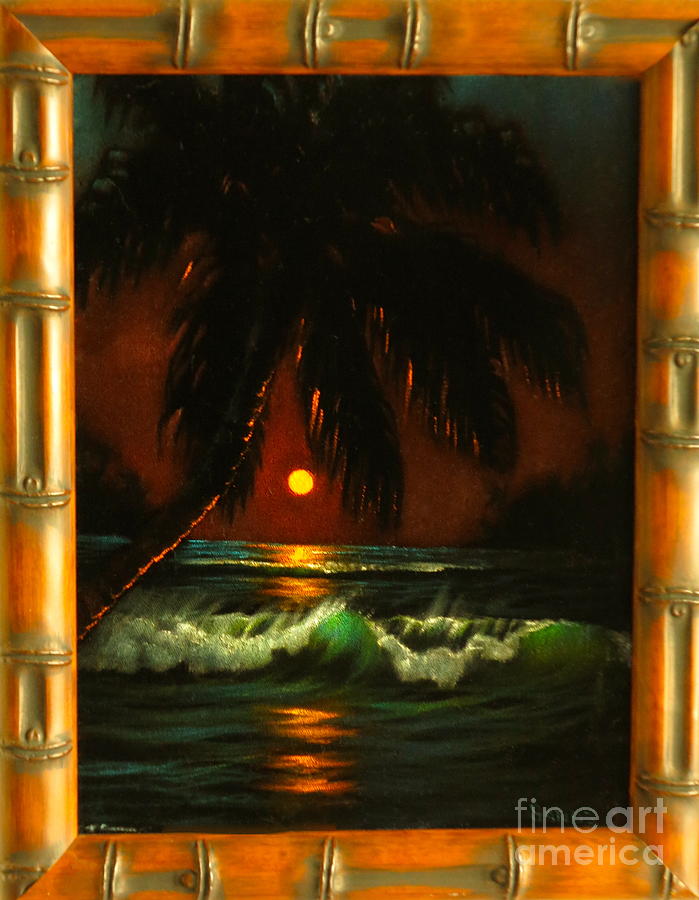 Hawaiian Painting by Sands Painting by Phyllis Kaltenbach