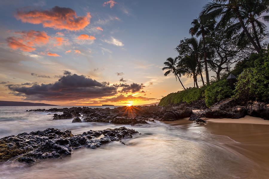 Hawaiian Paradise sunset Photograph by Pierre Leclerc Photography