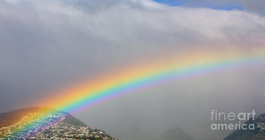 Hawaiian Rainbow Photograph by Veronica Batterson