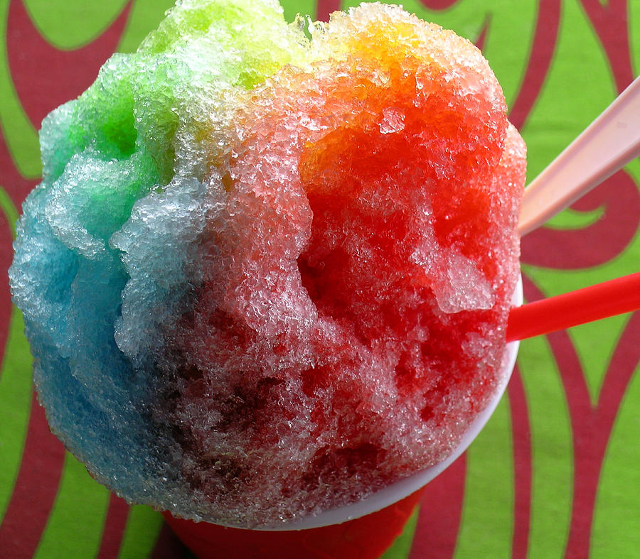 Hawaiian Shave Ice Photograph by James Temple