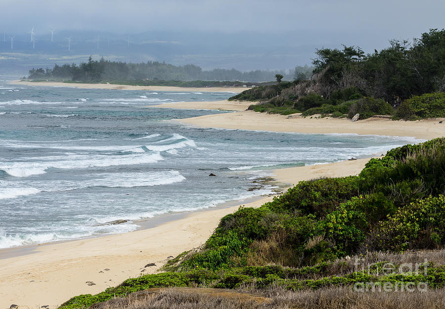 Oahu Photograph - Hawaiian shoreline 5.2289 by Stephen Parker