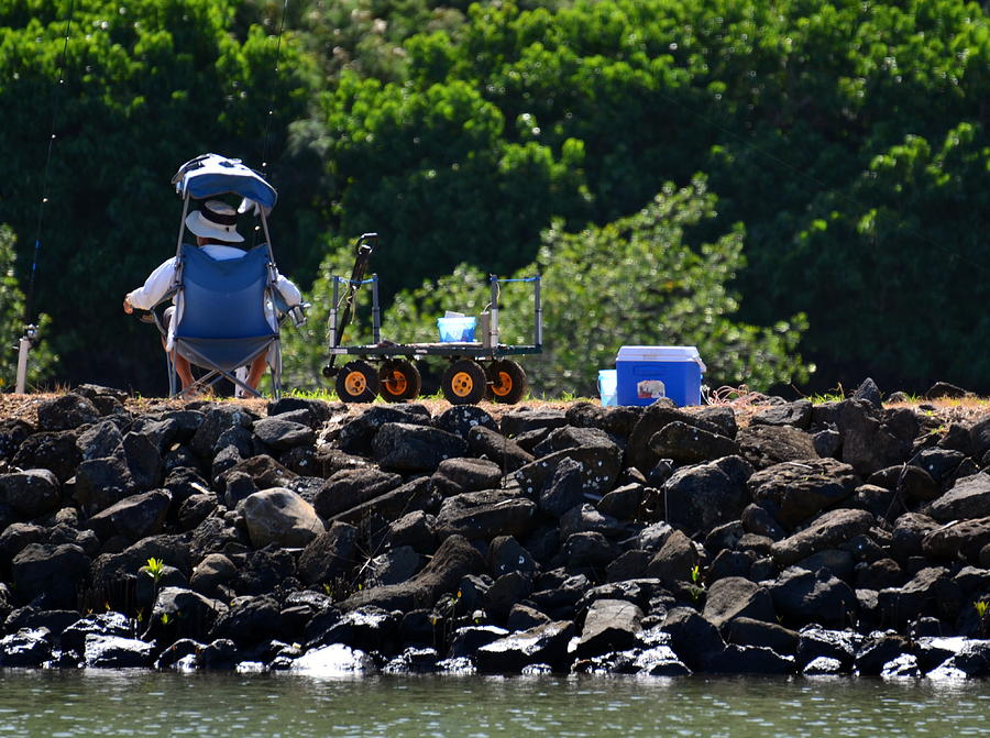 Hawaiian Style Fishing Photograph By Jerilyn Chevalier Fine Art America   Hawaiian Style Fishin Jc 