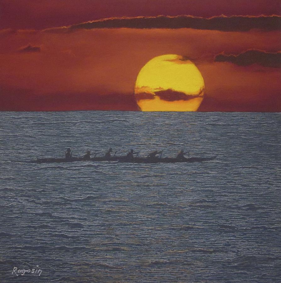 Sunset Pastel - Hawaiian Sunset by Harvey Rogosin