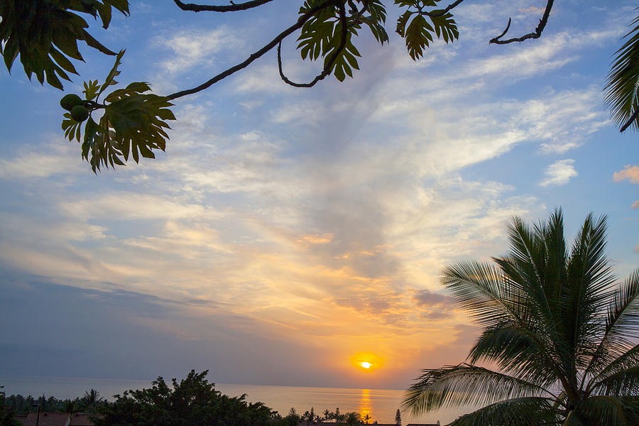 Sunset Photograph - Hawaiian sunset by Jodi Jacobson