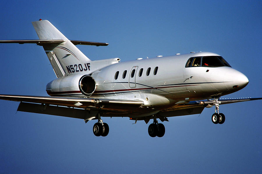 Hawker 800XP Photograph by James David Phenicie