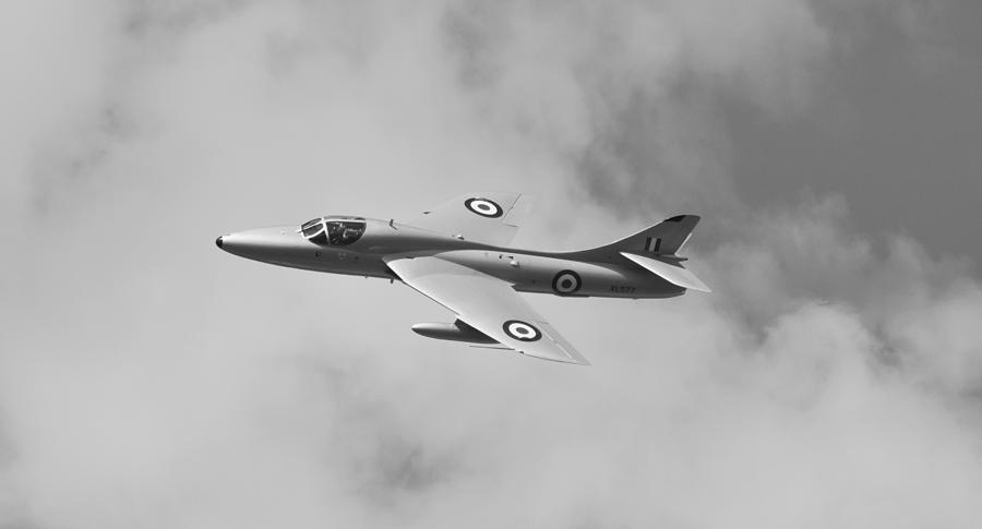 Hawker Hunter Photograph by Maj Seda