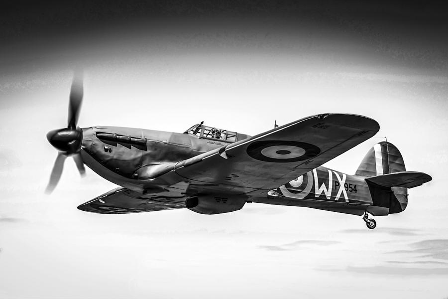 Aircraft Photograph - Hawker Hurricane by Chris Smith Aircraft Photograph - Hawker Hurricane by Chris Smith