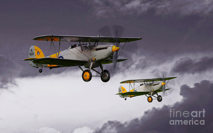 Hawker Nimrod II Digital Art by Airpower Art