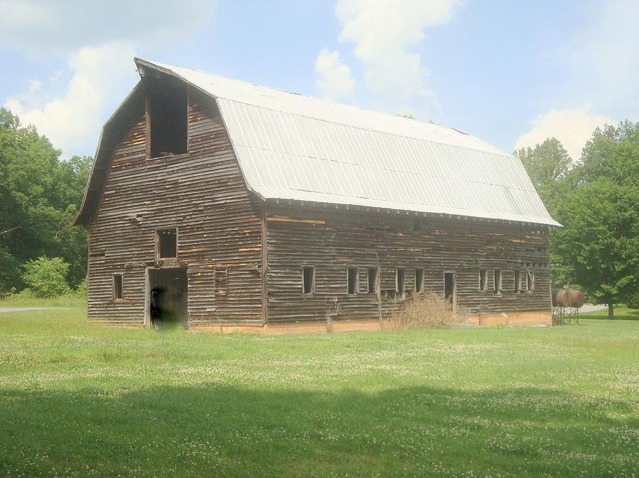 Hay Barn in the Country Photograph by Bill TALICH