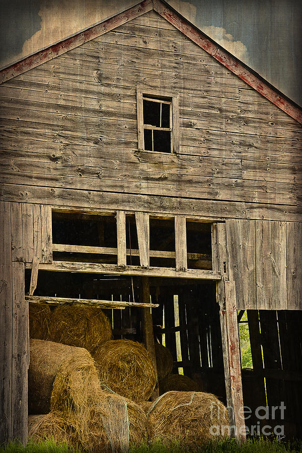 Fall Photograph - Hay For Sale by Alana Ranney