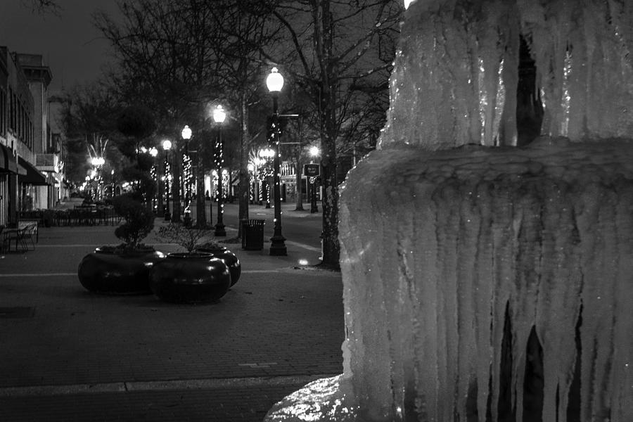 Fountain Photograph - Hay Street by Eddie Mathis
