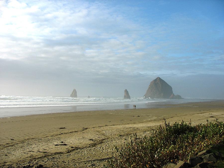 Haystack Rock Broad Vista Photograph by Louise Adams - Fine Art America