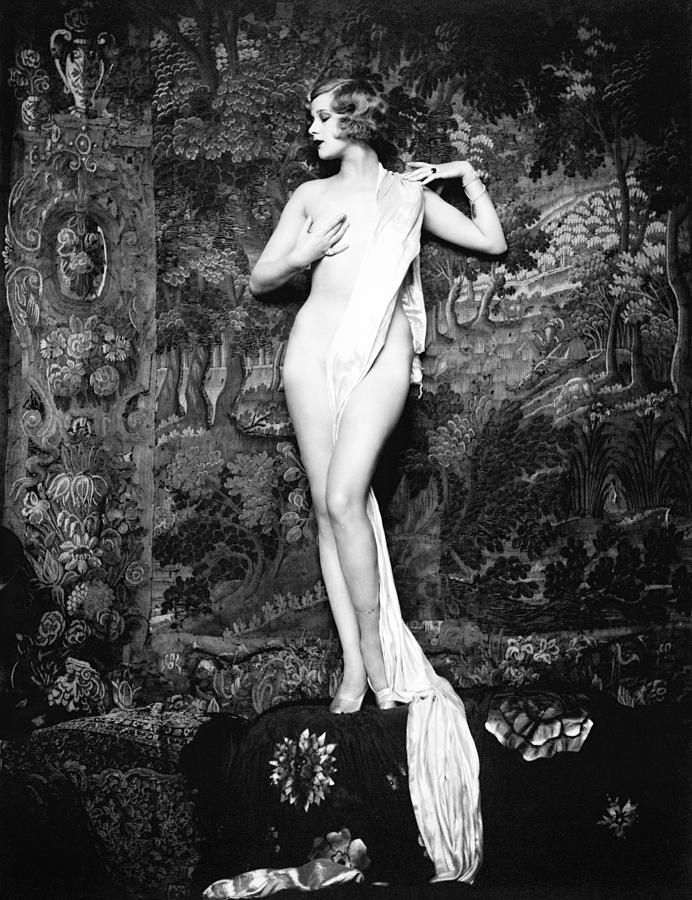 Vintage Photograph - Hazel Forbes Miss United States 1926 by Alfred Cheney Johnston