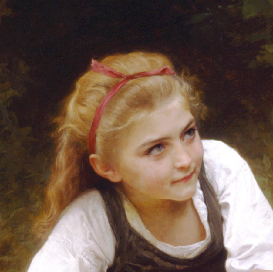 Hazelnuts Detail Digital Art by William Bouguereau