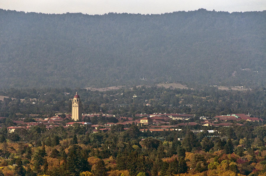 Hazy Autumn Day At Stanford University Photograph by Scott Lenhart ...