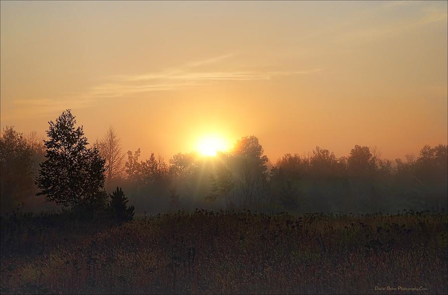 Hazy Sunrise Photograph by Daniel Behm