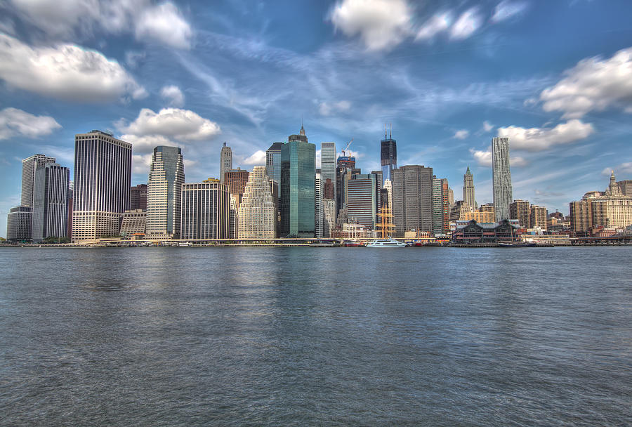 New York City Photograph - HDR - New York - manhattan III by Amador Esquiu Marques