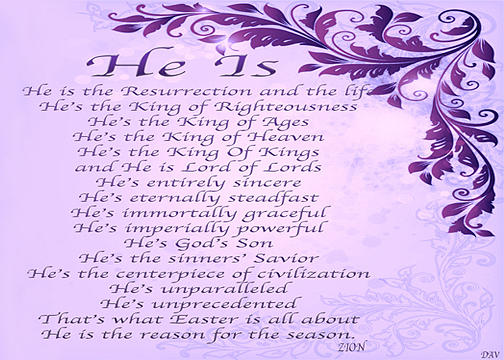 He Is Easter Card Photograph by Debra     Vatalaro