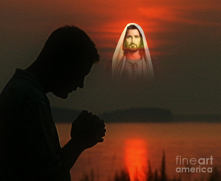 Jesus Christ Photograph - He sees He listens by Ben Yassa