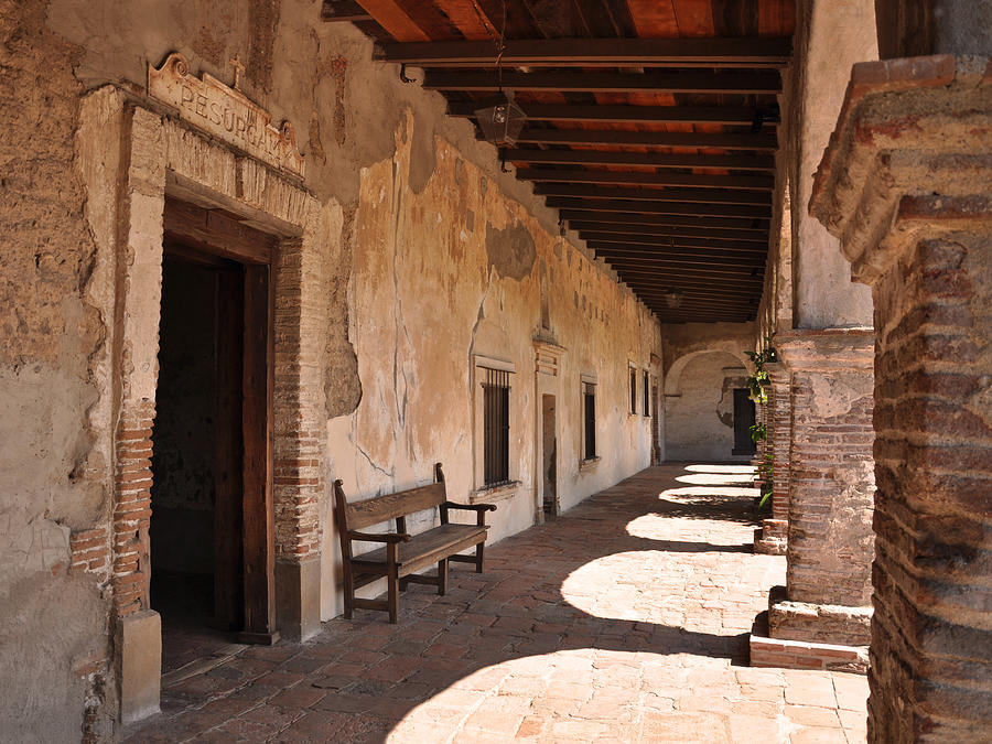 California Missions Photograph - He Shall Rise Again - Mission San Juan Capistrano, California by Denise Strahm