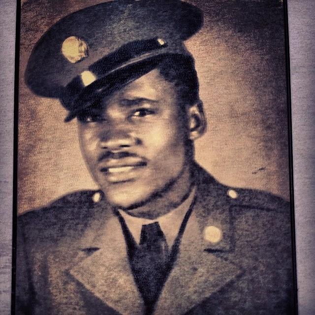He Was A Veteran Of The U.s. Army With Photograph by Amar\e Stoudemire